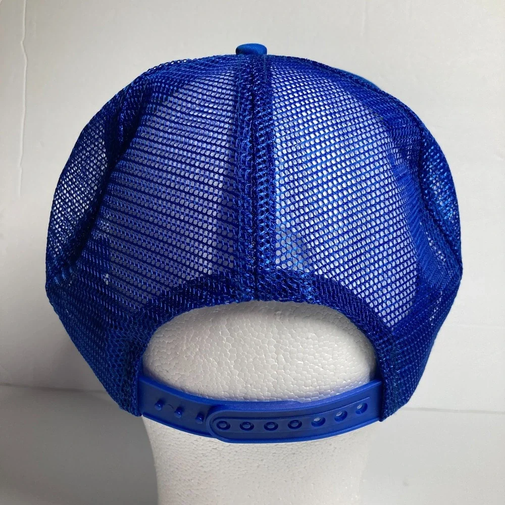 Accu-Tek Tool & Die Trucker Cap Hat Adult Blue Snapback Youngstown‎ Ohio
